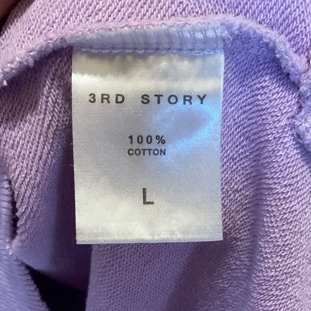 3rd Story ‘Ulverstone’ Relaxed Sweater Size L $40 💜 - Picture 5 of 11